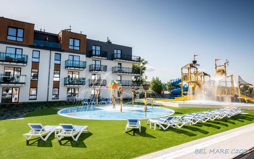 Bel Mare Aqua Apartament Parking Gratis + Taras Międzyzdroje Zewnętrze zdjęcie